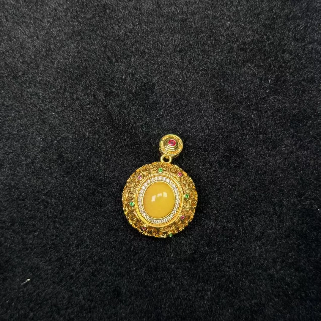 【杨杨】蜜蜡吊坠@k