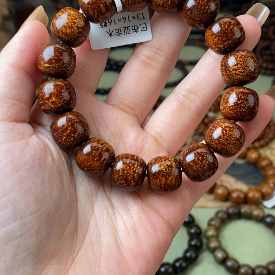 贡木手串/手链轻**61314红月356