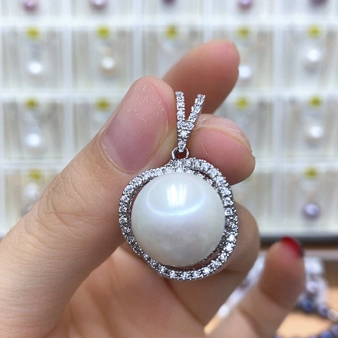 淡水珍珠合金项链