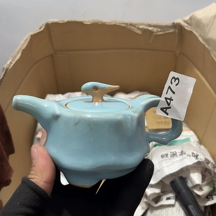 L***G瓷片茶摆件工艺品摆件666