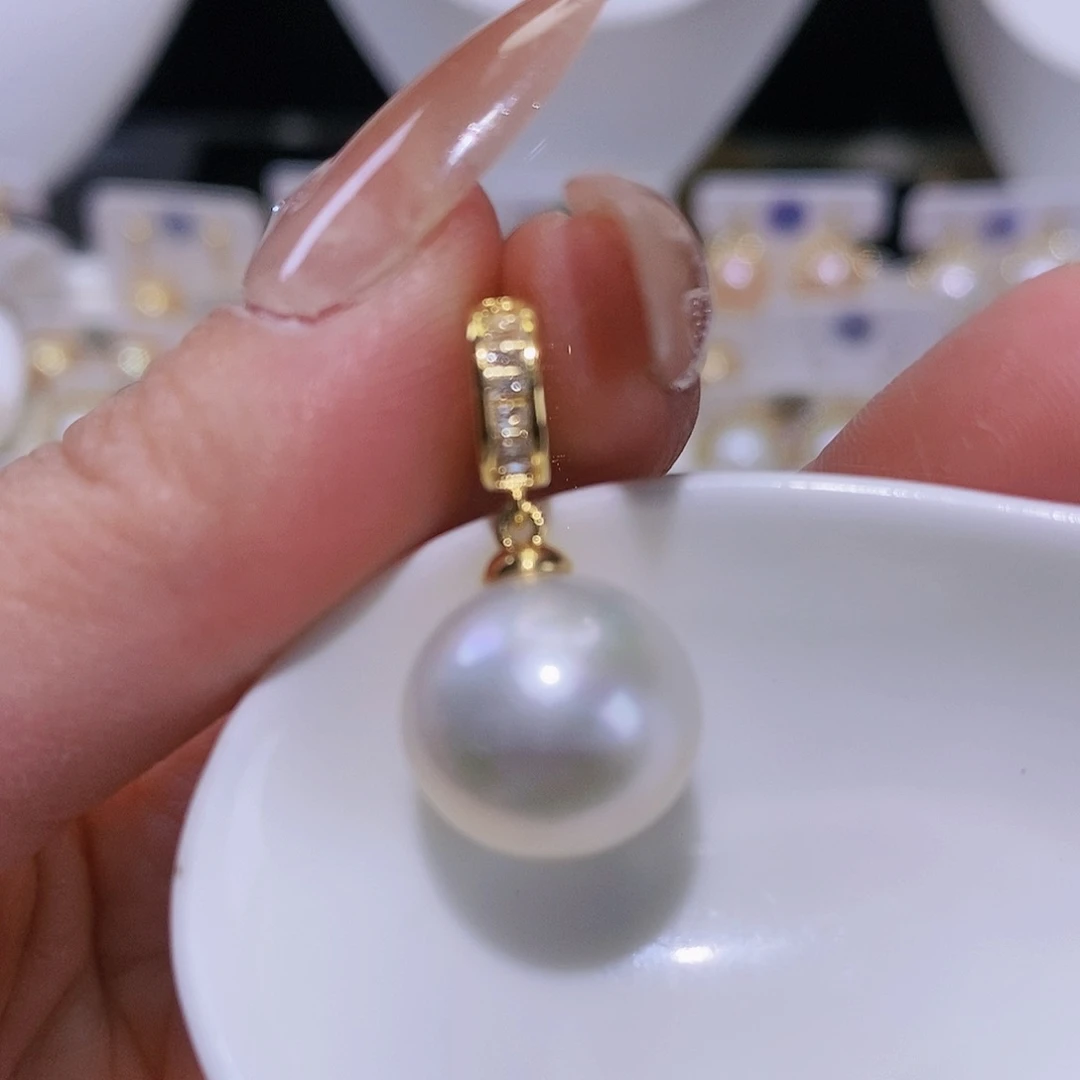 淡水珍珠颈饰合金