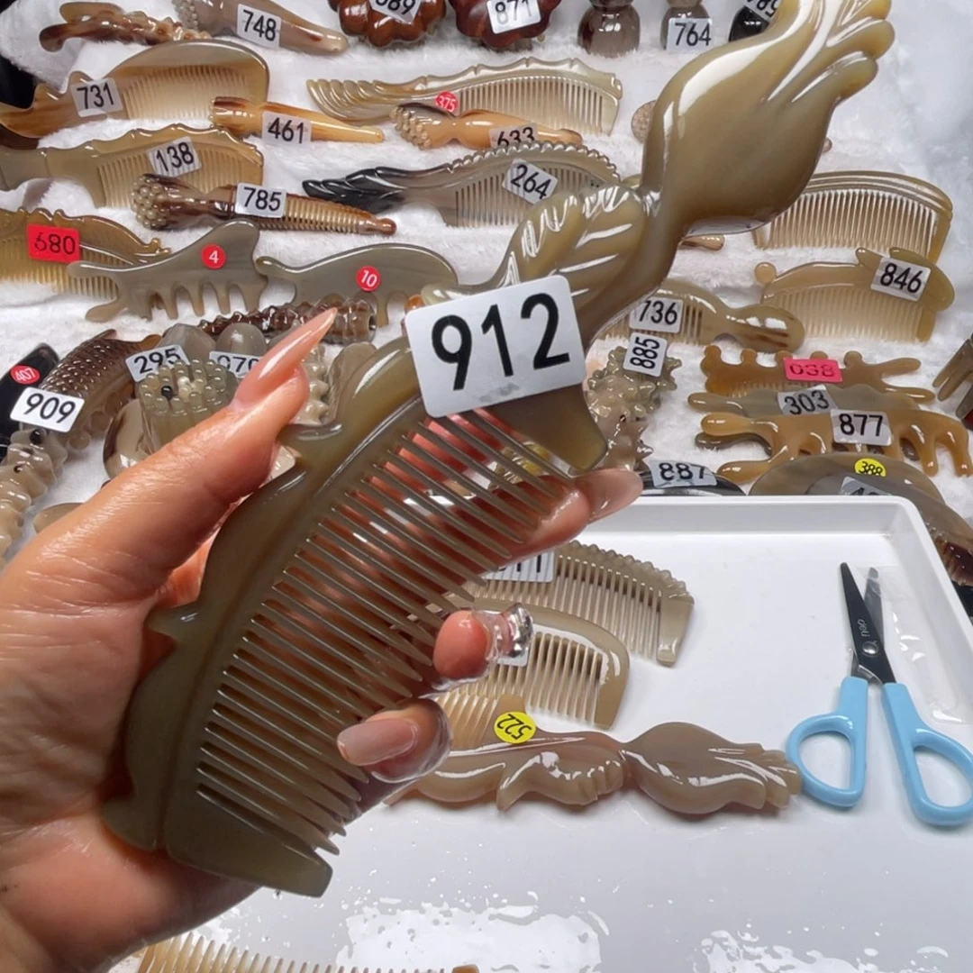 周***】牛角梳牛角福利款