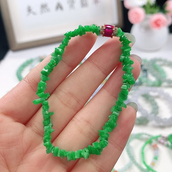 未镶嵌手链翡翠手链