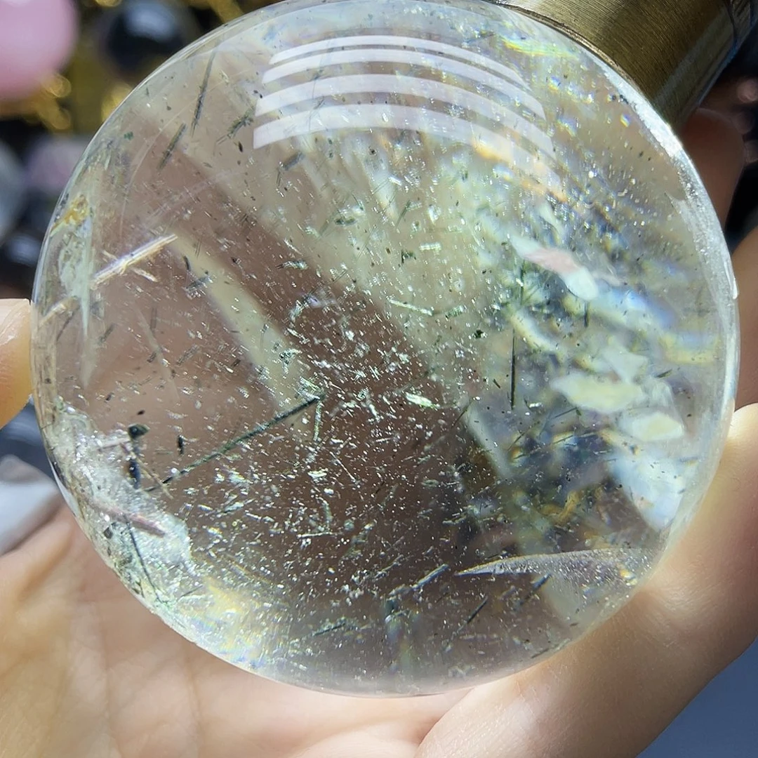 未镶嵌珠宝半成品水晶天然水晶65.2mm