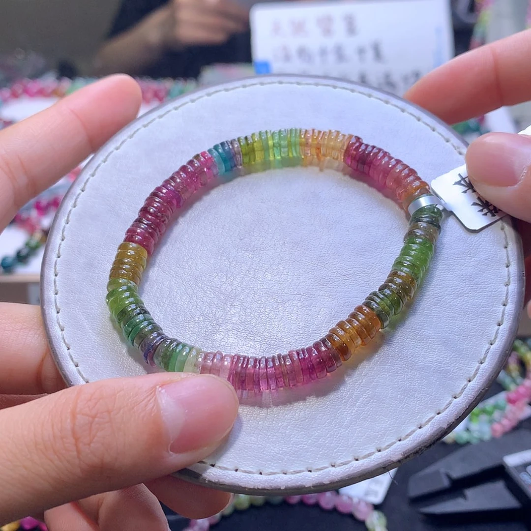 【闪购商品】手链未镶嵌碧玺6.4mm