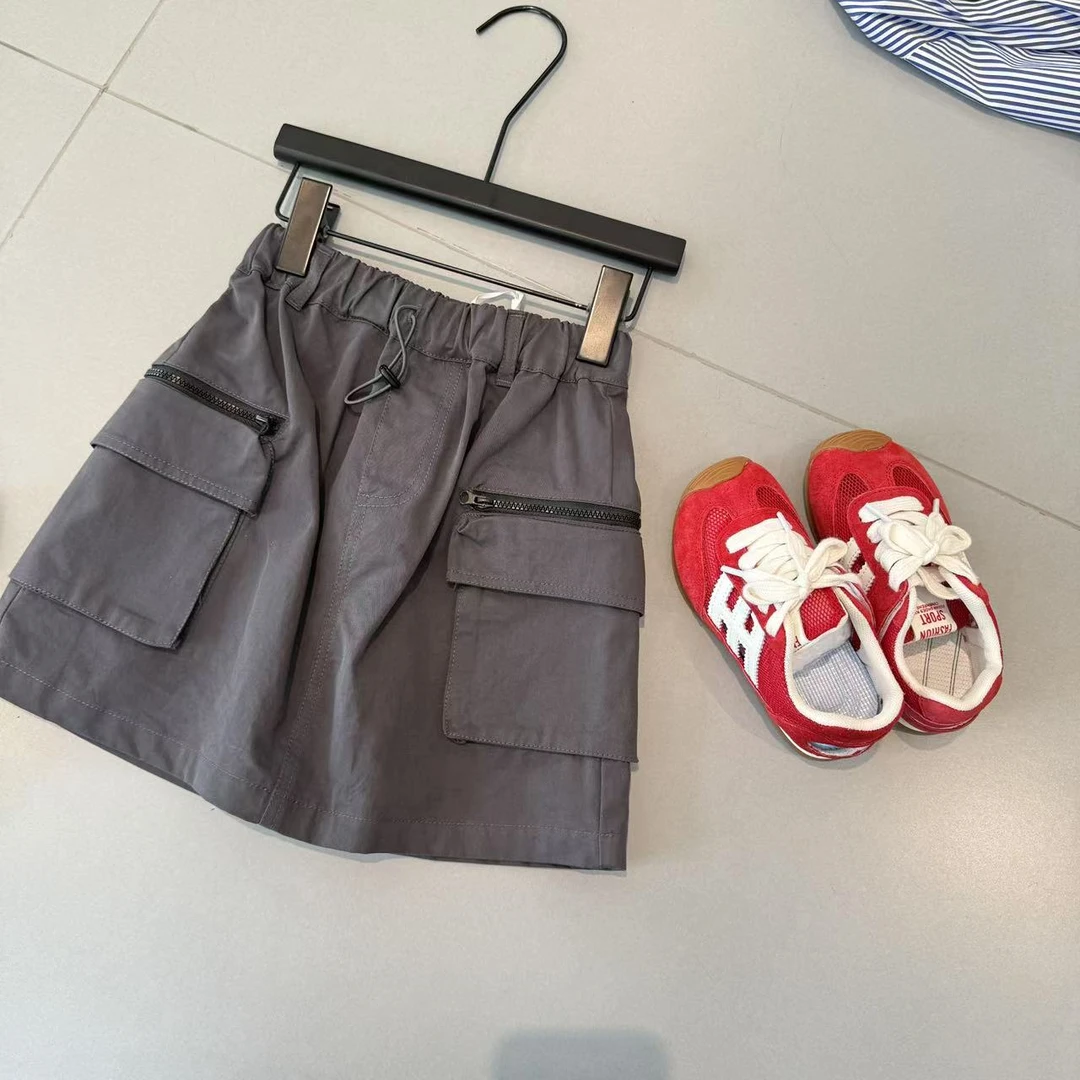 n1452口袋工装款休闲工装短裙