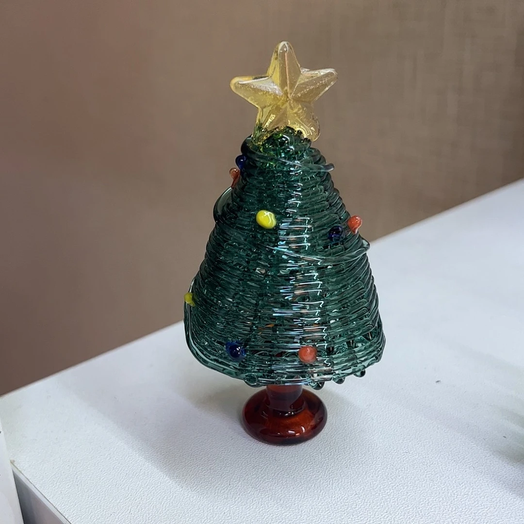 琉璃手工艺品圣诞树