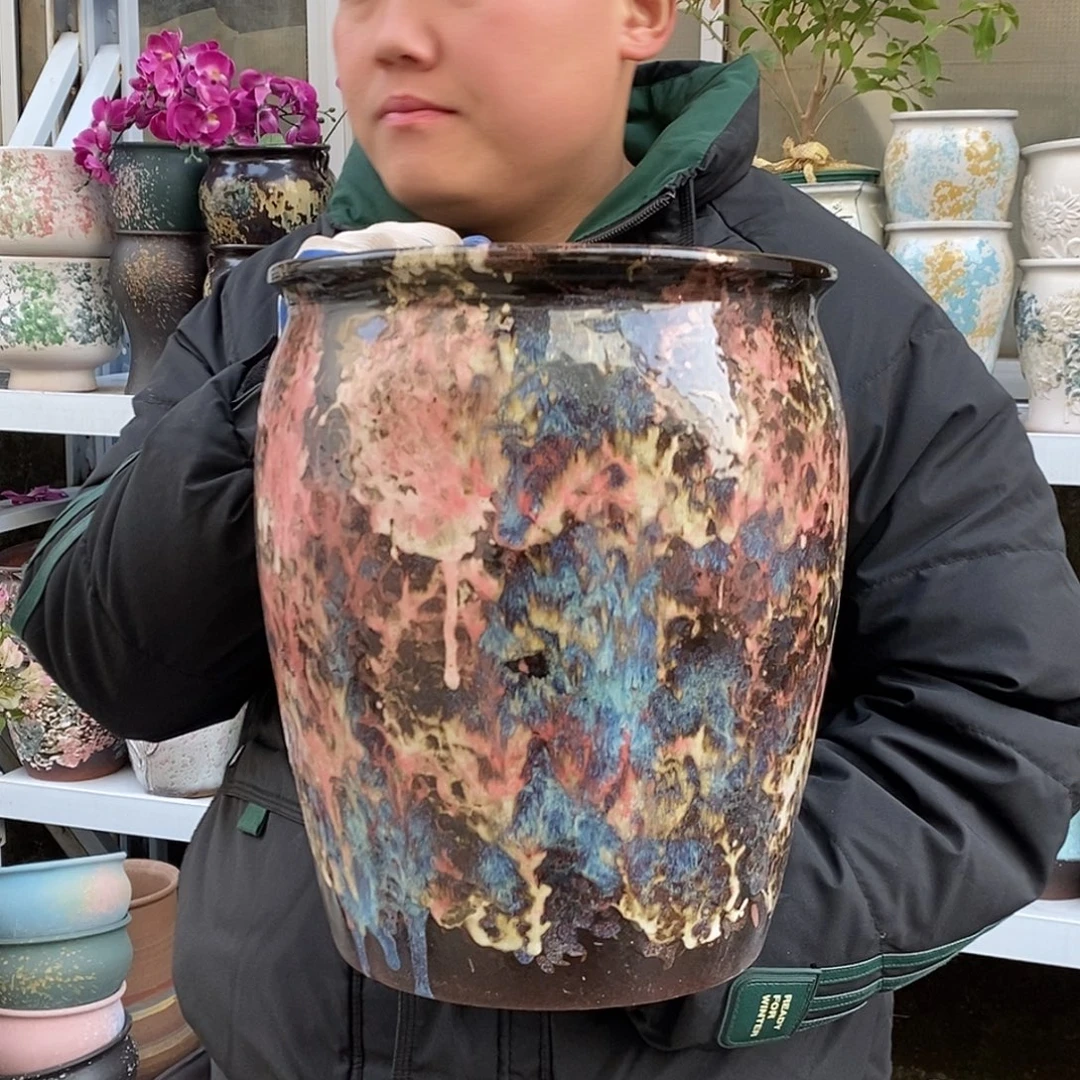 花盆紫砂口25高32福利