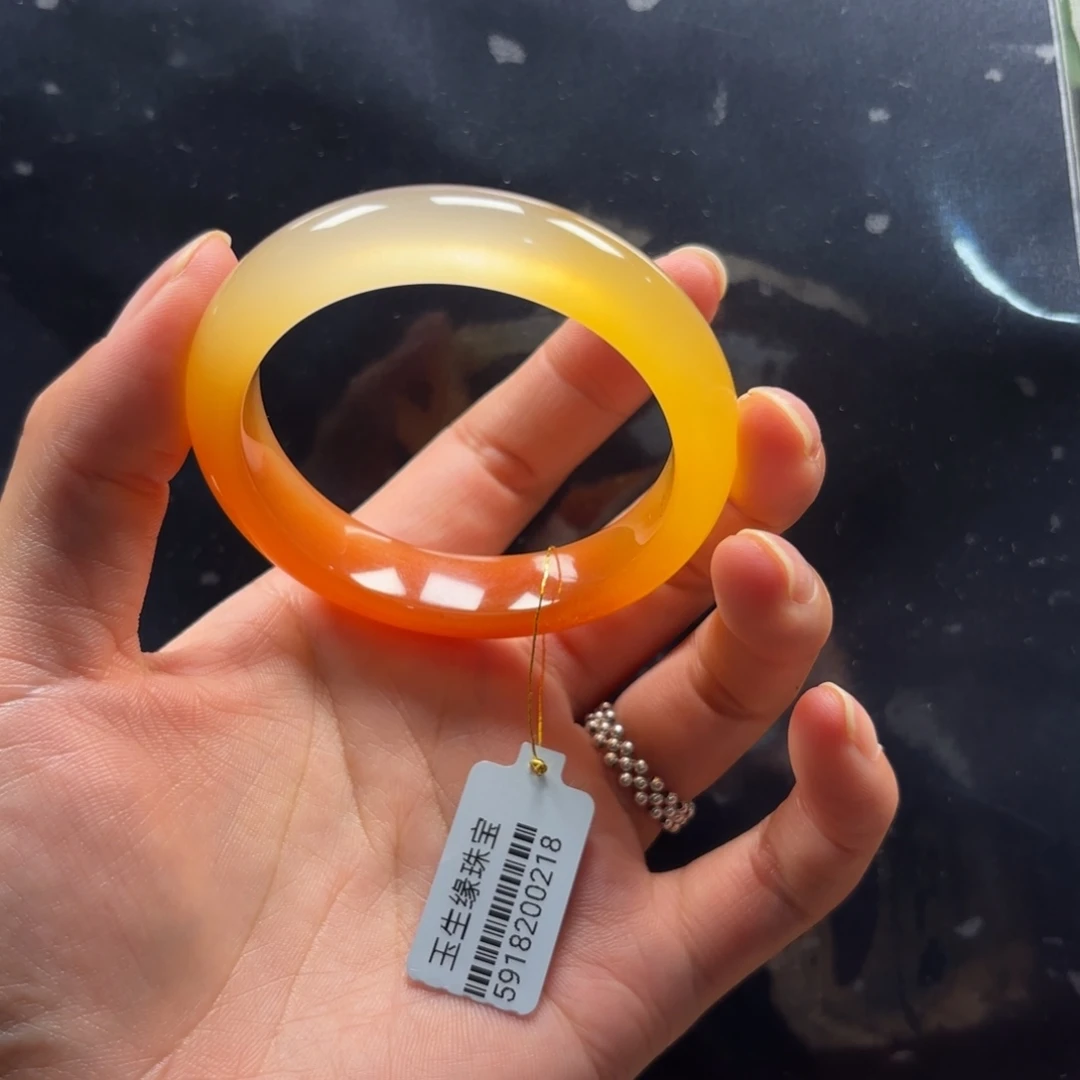 石英质玉（黄龙玉）未镶嵌手镯52