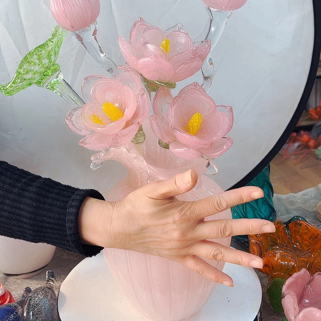 丸***子6朵花家悦花瓶花器