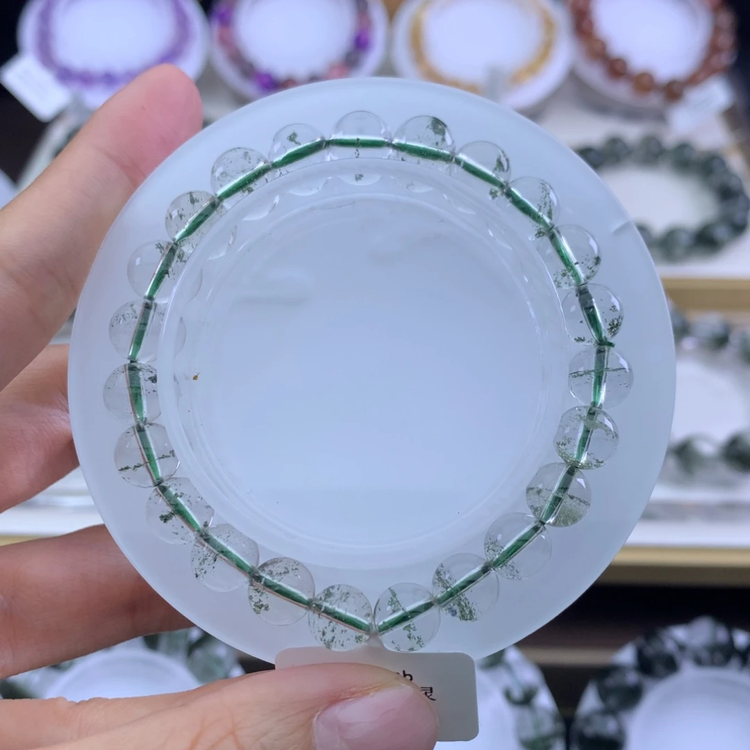 水晶手链未镶嵌绿幽灵