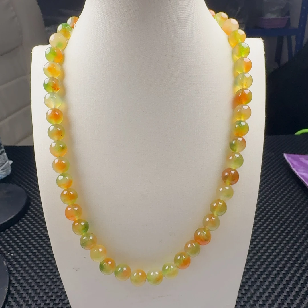 收藏橙绿妈妈链