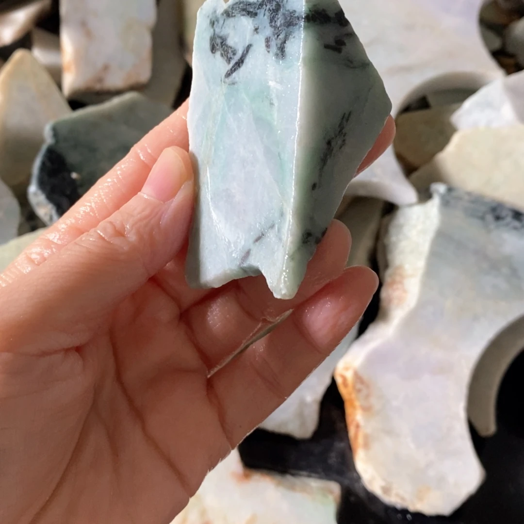 翡翠未镶嵌颈饰天然翡翠