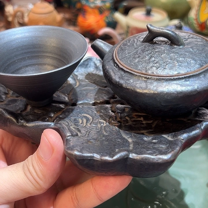 瓷器仙境复古茶器美