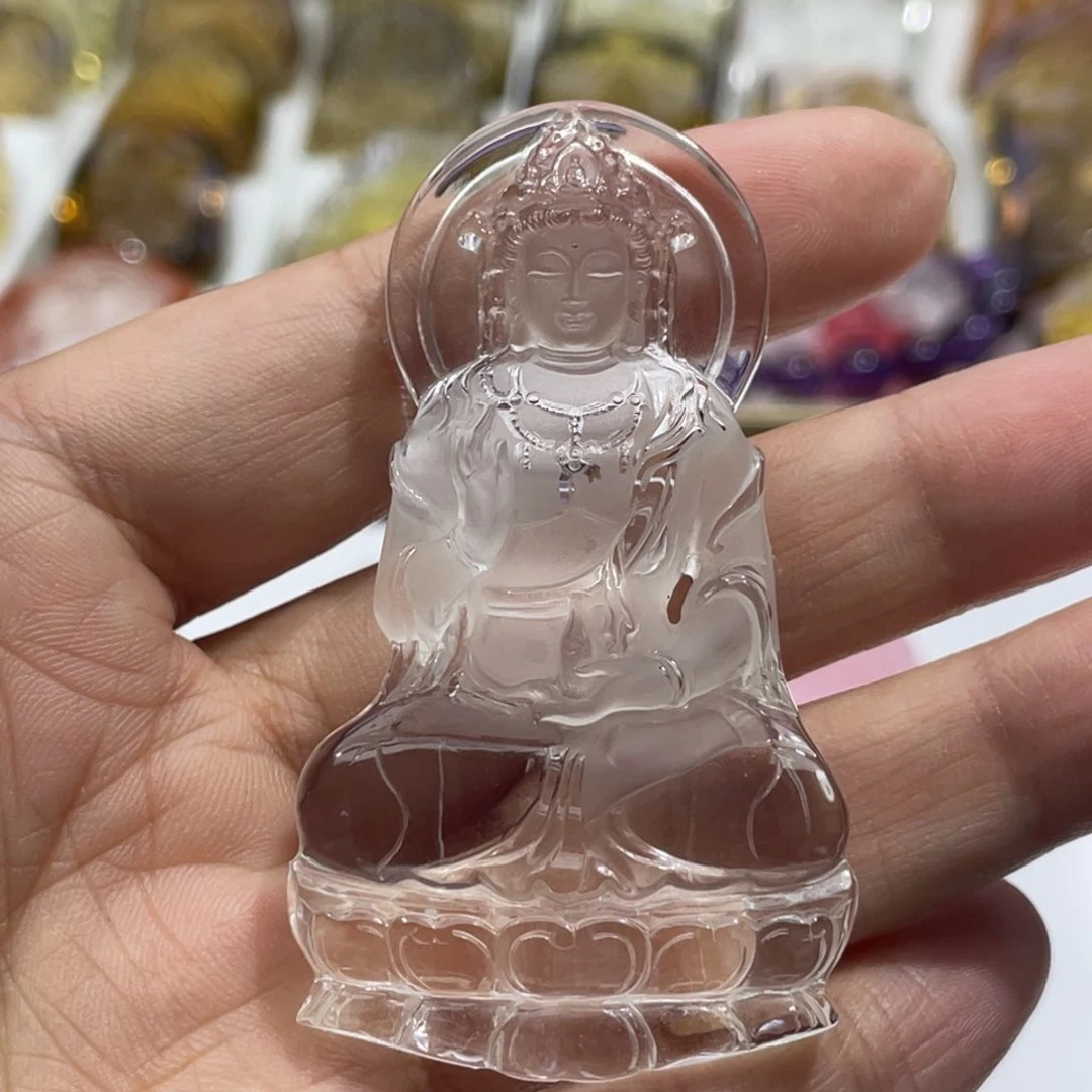 未镶嵌颈饰水晶王***~定制