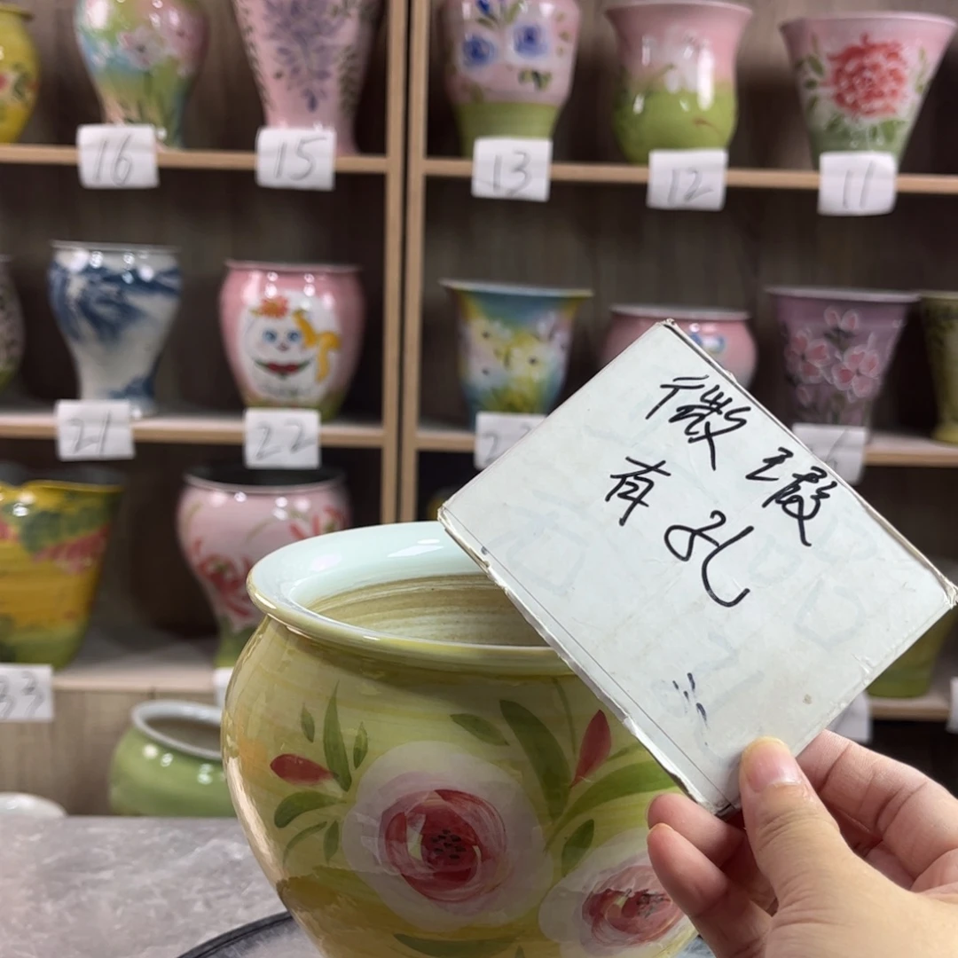 景德镇陶瓷花盆花盆