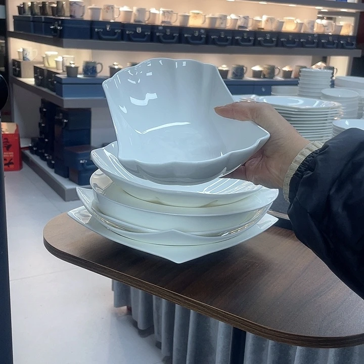 45%以上骨粉骨瓷1个龙舟盘