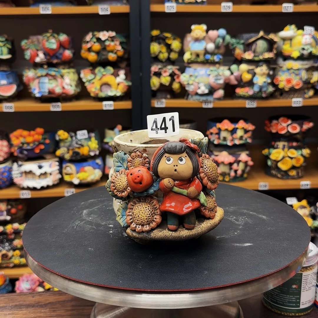 【闪购商品】粗陶手捏