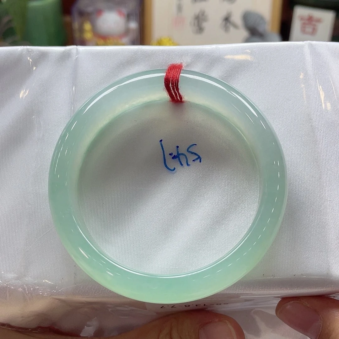 翡翠未镶嵌手镯38 号