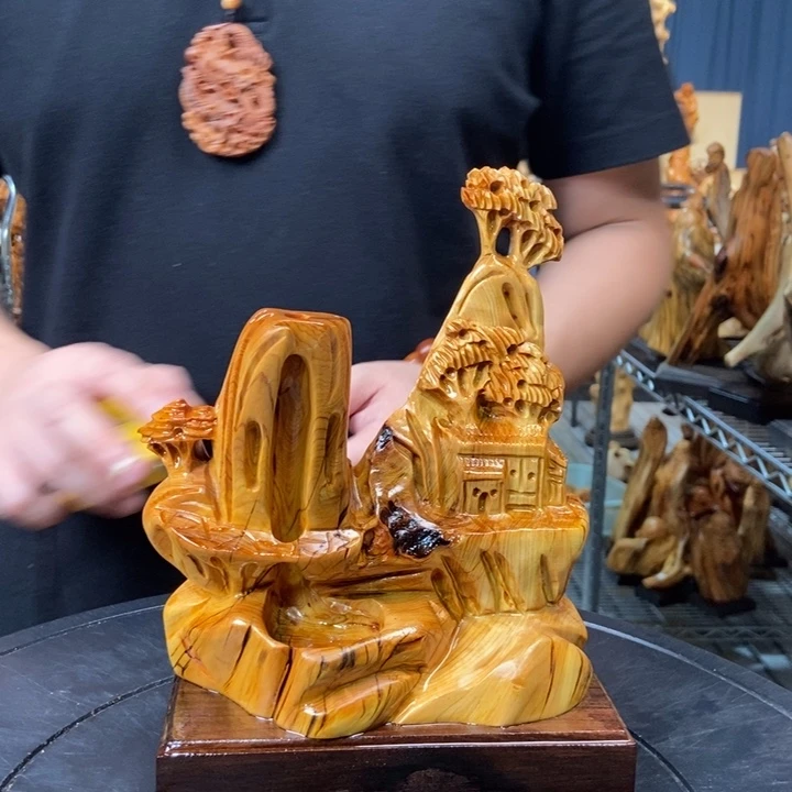 柏木（崖柏）随型摆件