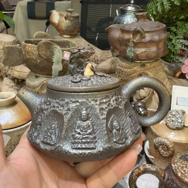 摆件柴烧福利心哦地方