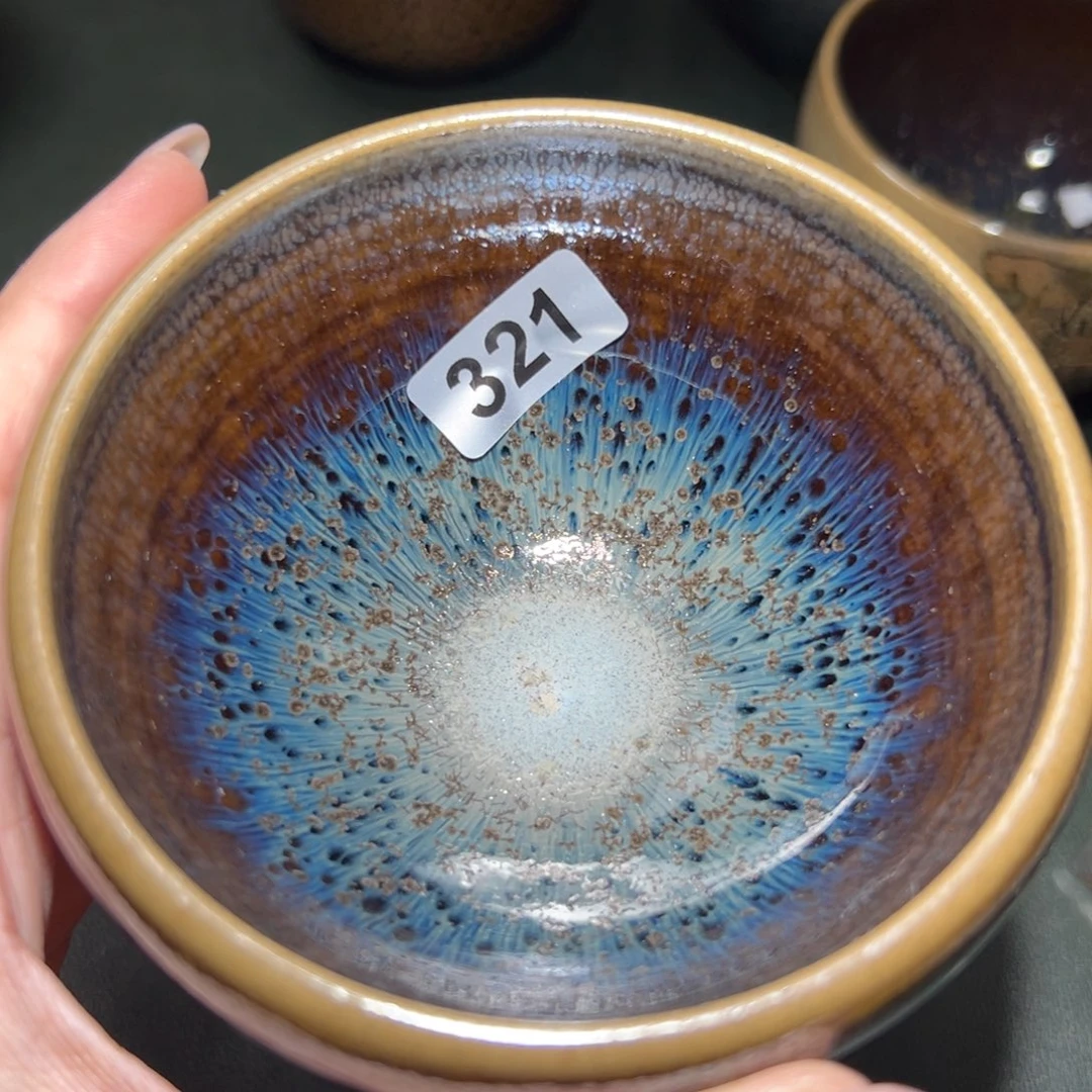 茶盏全手工原矿原釉建盏