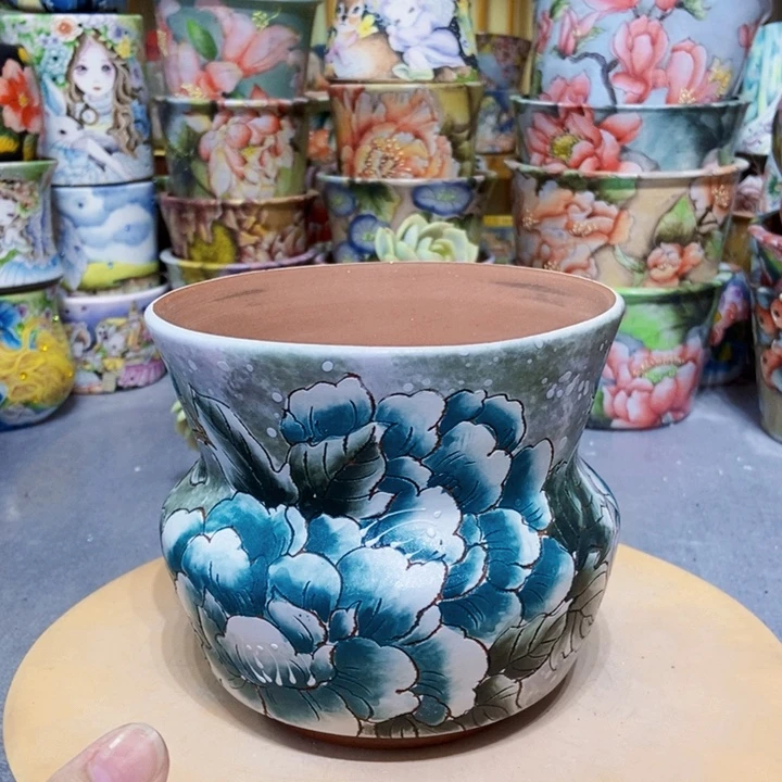 景德镇艺术手绘作品