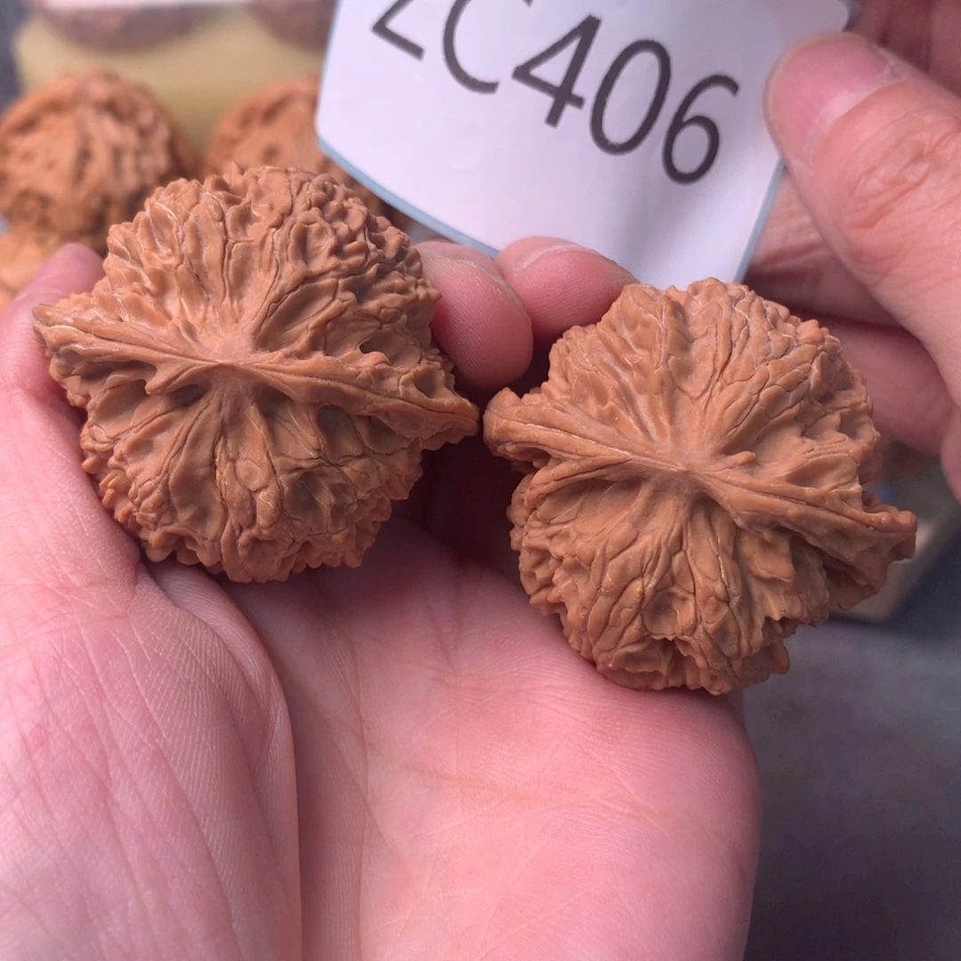 文玩核桃把件肉球苹果43