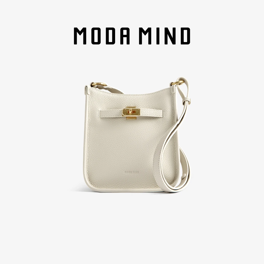MODA MIND【铂金翻盖包】MM409B239小众时尚经典百搭包包YY