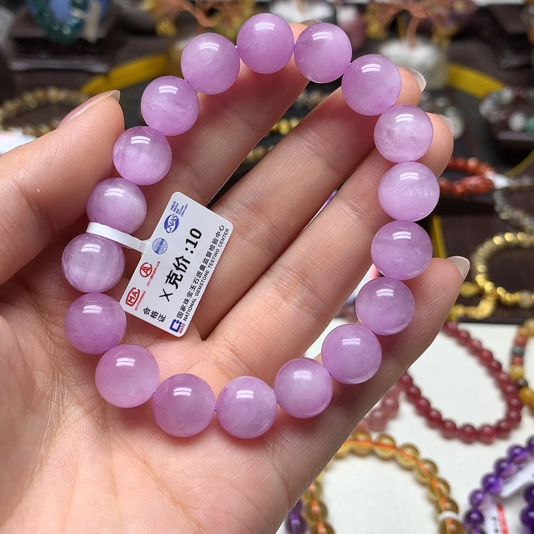 锂辉石手链未镶嵌手链