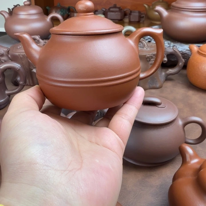 茶壶紫砂微瑕半手工