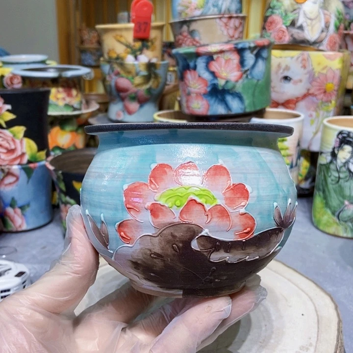 景德镇艺术手绘作品