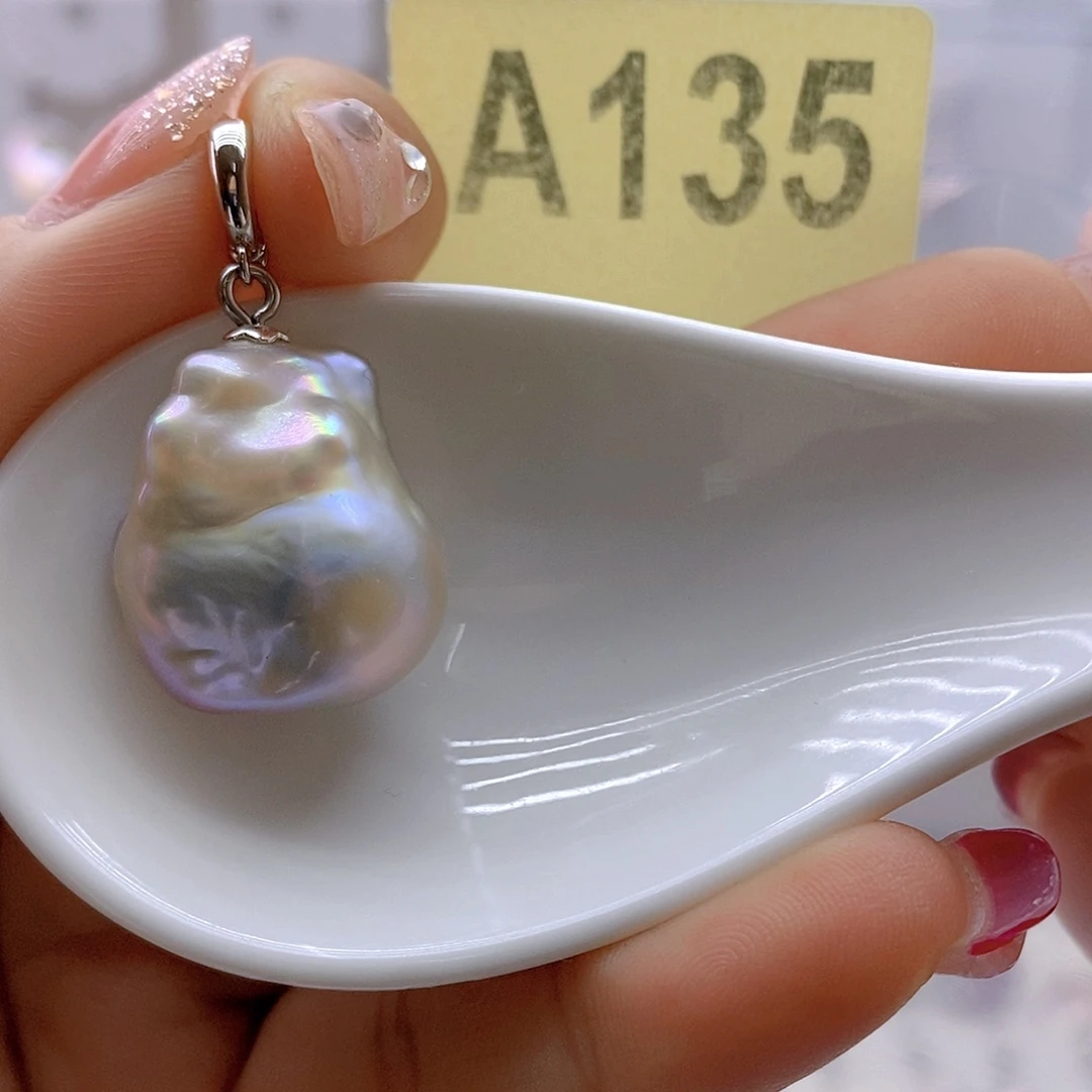 淡水珍珠颈饰银S925镶嵌