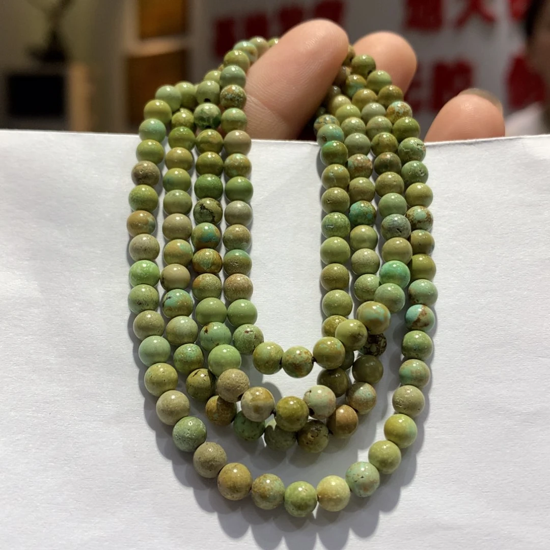 未镶嵌绿松石长链