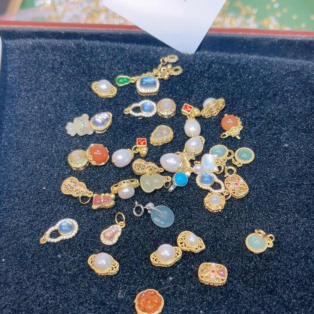 紫晶珠宝半成品银S925镶嵌172