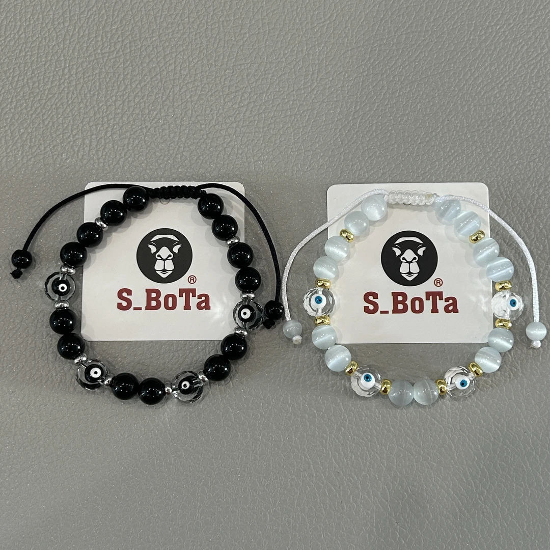 非金属玻璃手链 Koz手链 恶魔之眼手工饰品时尚配饰简约民族原创