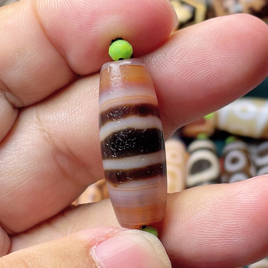 玛瑙/玉髓未镶嵌颈饰小卢线珠