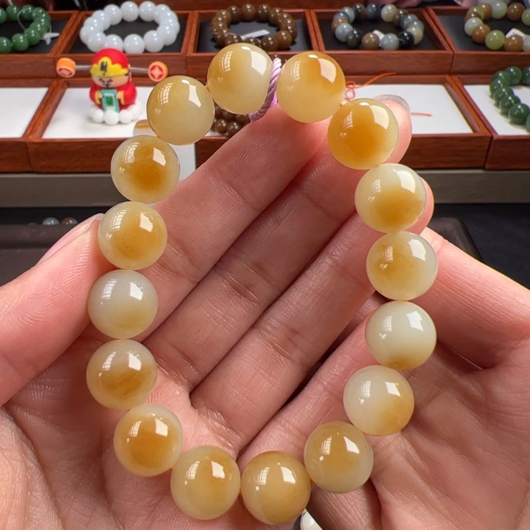 和田玉手链未镶嵌