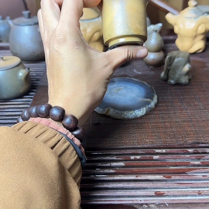 紫砂茶壶坭兴陶柴烧