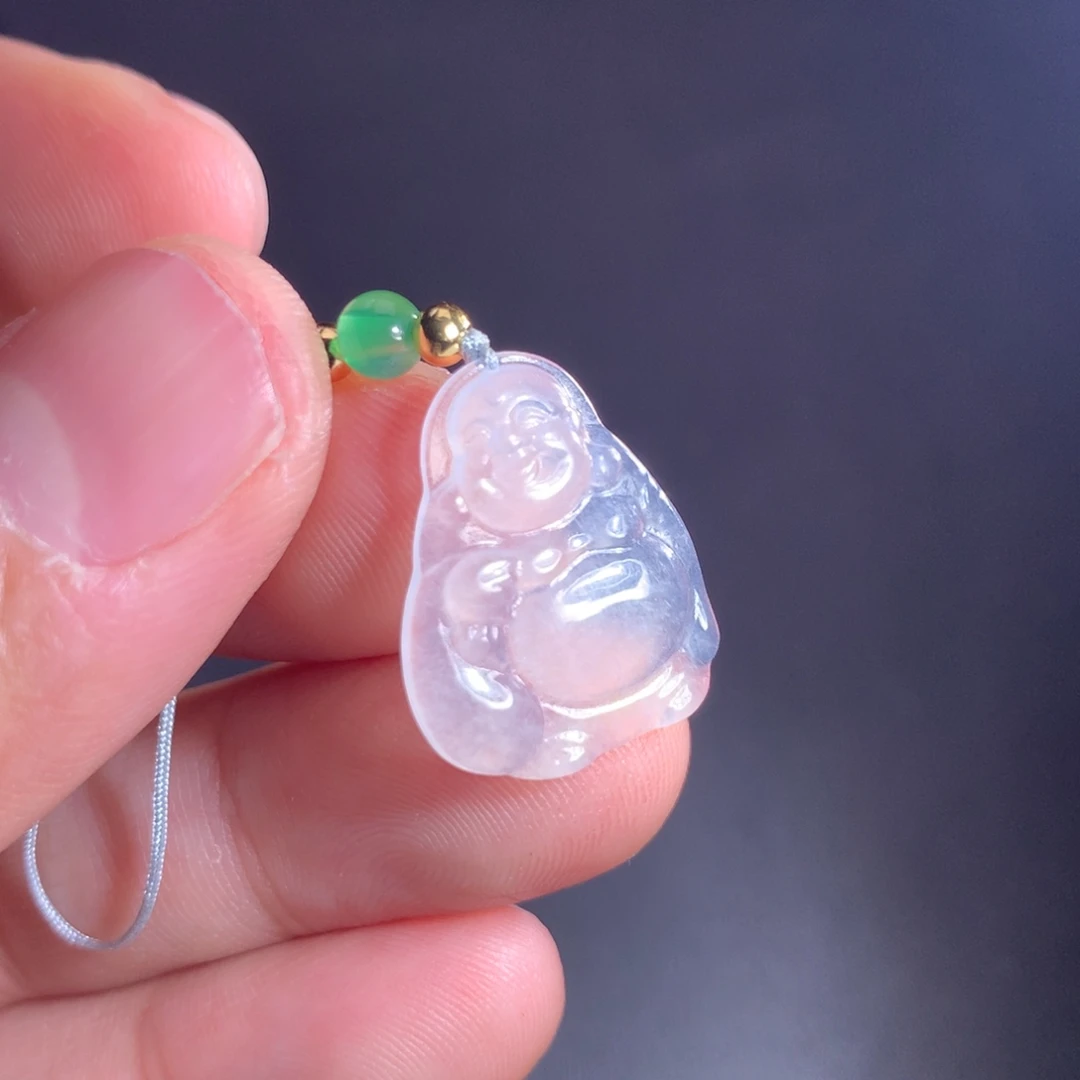 翡翠未镶嵌颈饰天然A货翡翠时尚气质女款吊坠挂坠