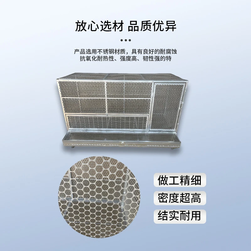 自动收蛋鸡笼防啄防黄鼠狼探头吃食户外专用结实镀锌支架不锈钢网