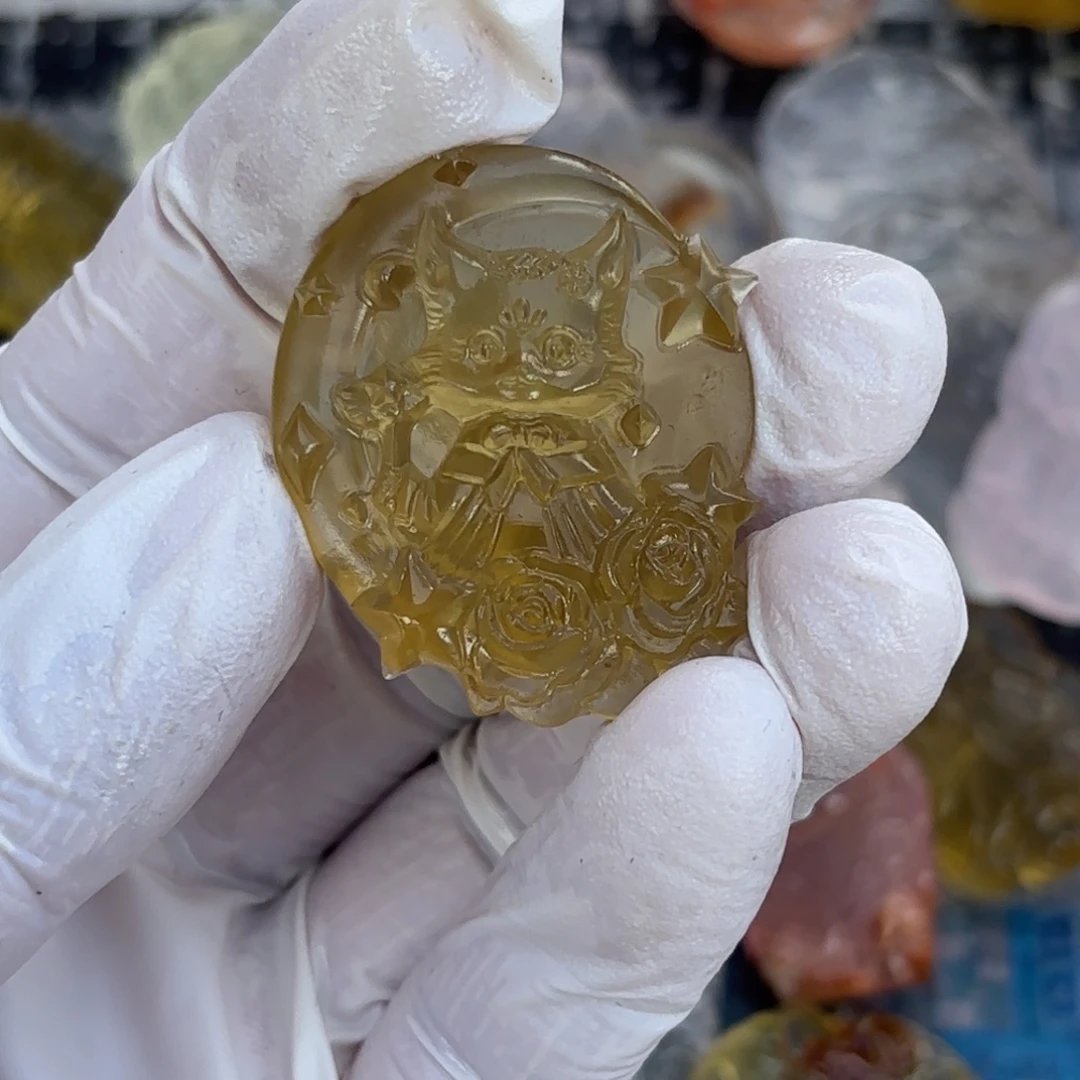 大***～颈饰未镶嵌水晶随机发