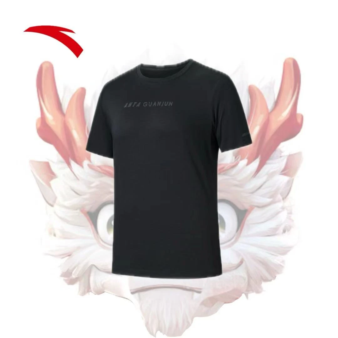 安踏冠军徒步男子针织短袖针织衫152520136