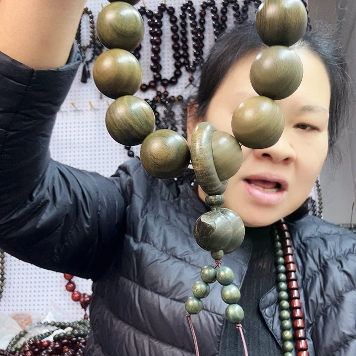 绿檀2.5的19粒的葫芦款