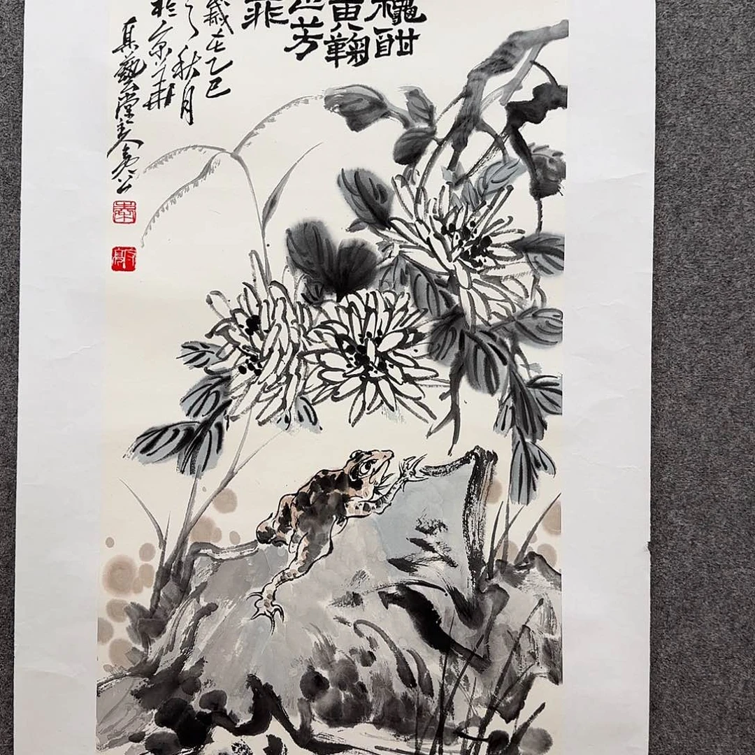 国画亮公老师手绘作品