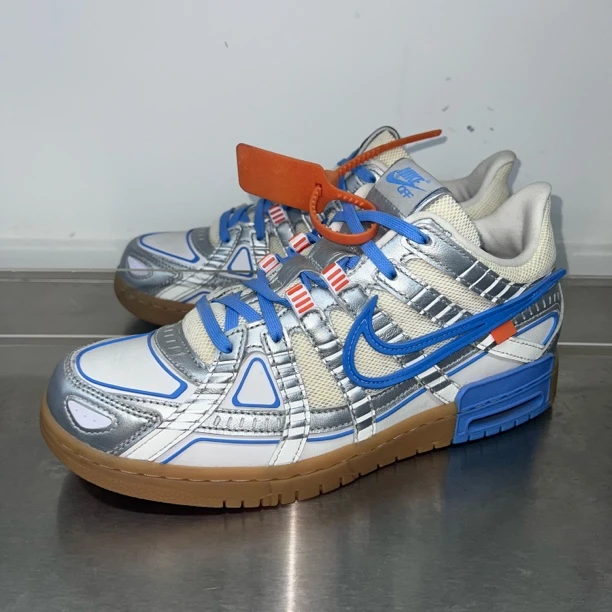 99新 MM6 配盒 42.5码 ow×dunk白蓝 Jordan 球鞋