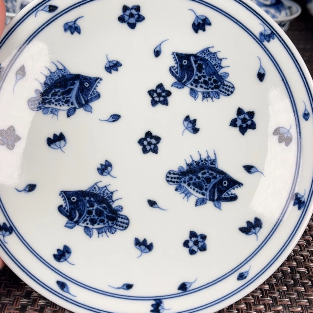 瓷片景德镇陶瓷杯子微瑕