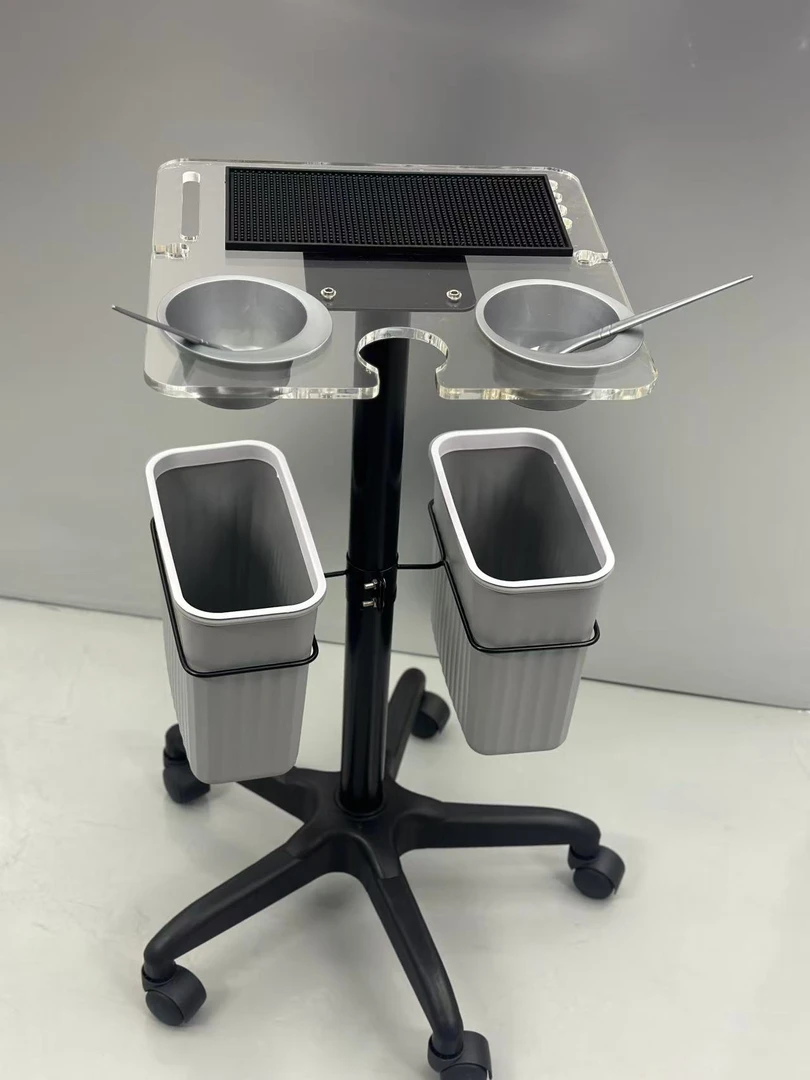 理发店多功能置物台烫染小推车