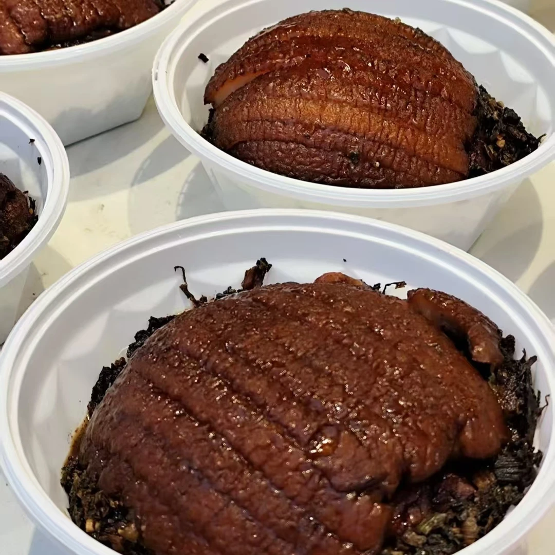 江西赣州客家梅菜扣肉新鲜五花肉纯手工制作冷链发货包邮