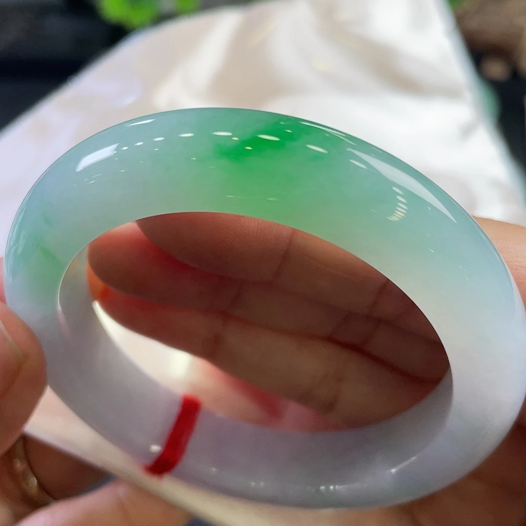 未镶嵌手镯翡翠28号正圈